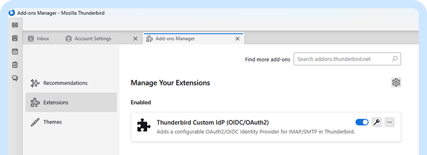 What Is the Thunderbird Custom IdP Add-on?