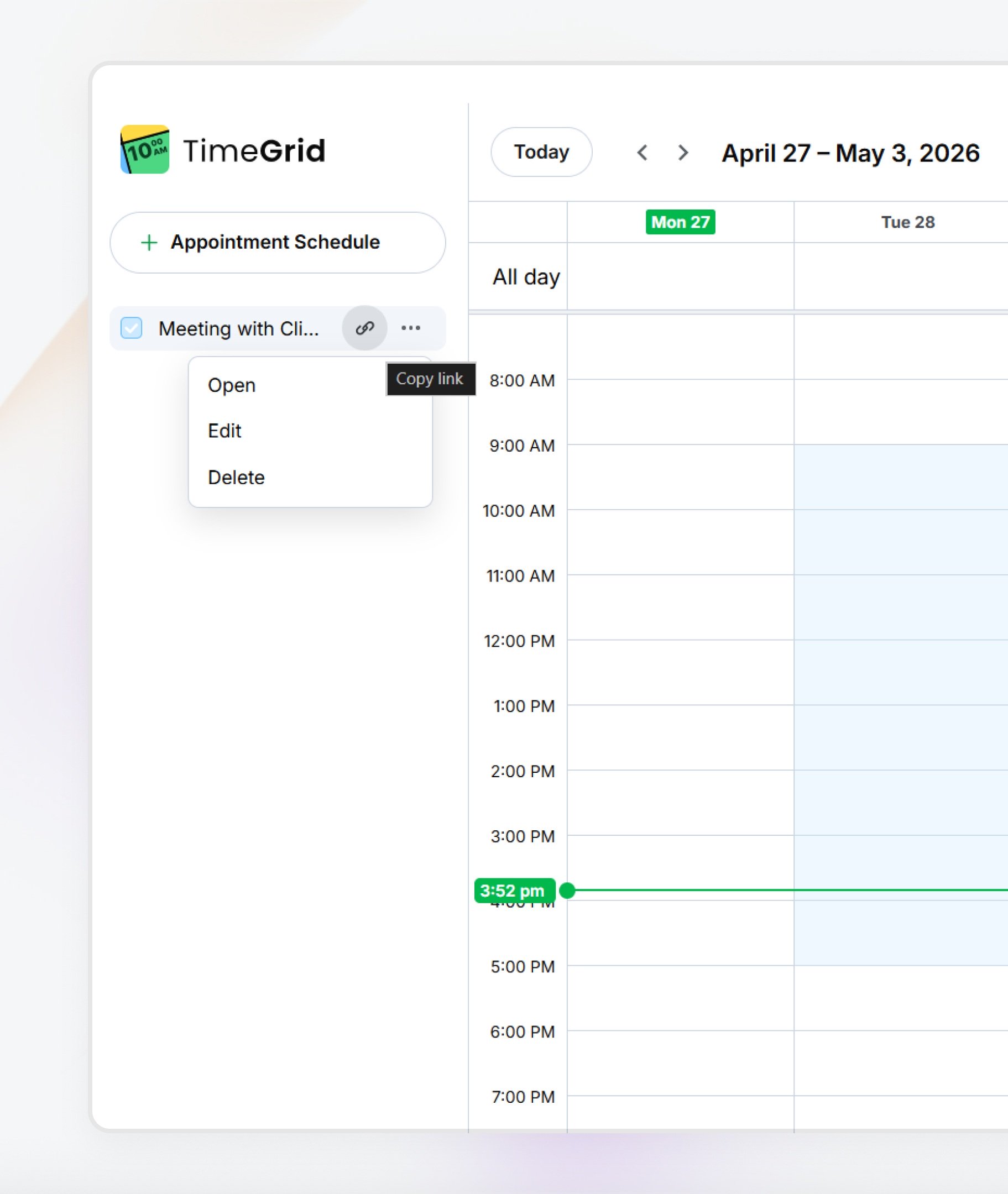 By removing scheduling friction, the product directly improves how Teams operate and make decisions