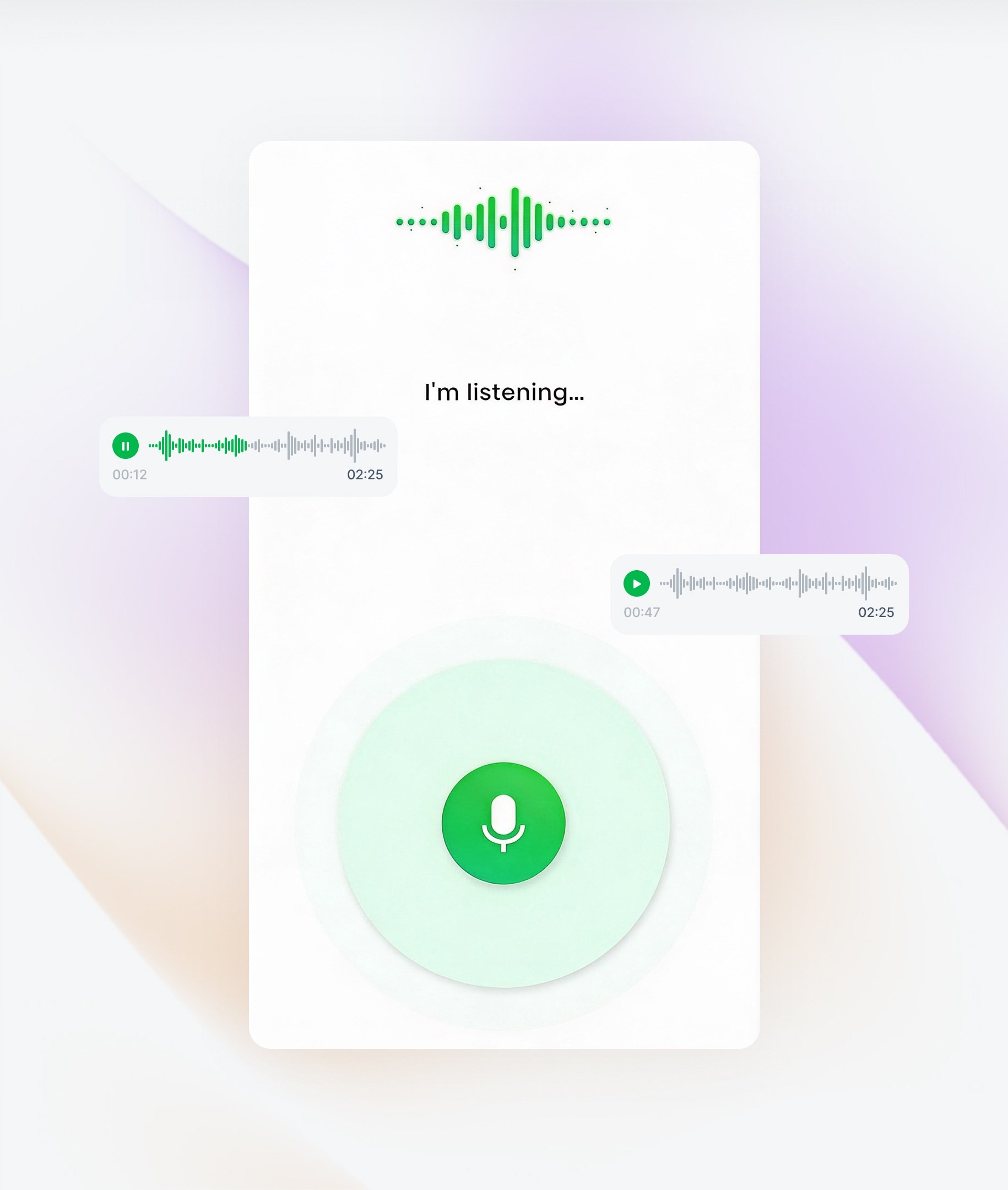 Turn conversations into meetings. no typing, no friction